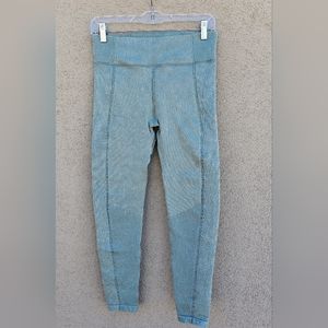 AERIE Offline Seamless Ribbed Leggings Sage Green Sz M